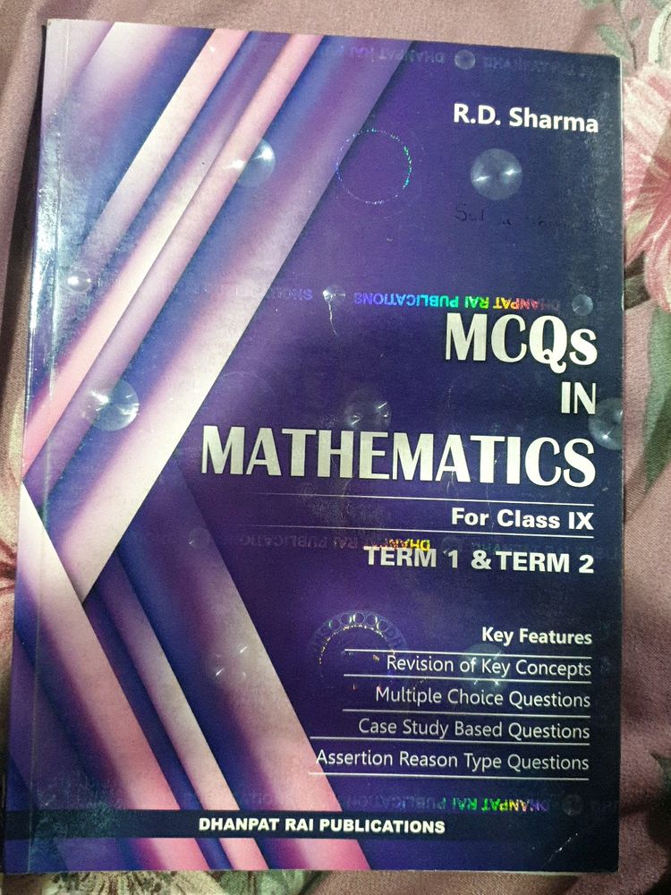 RD SHARMA MCQS CLASS IX