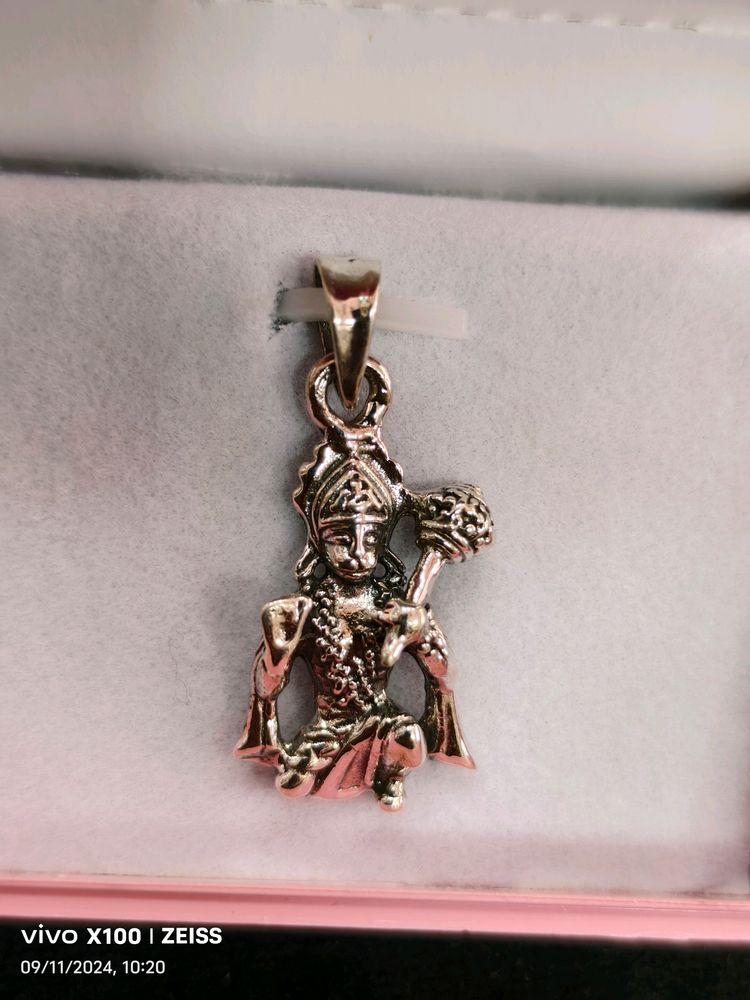 925 Silver Sterling Hanumanji Pendant