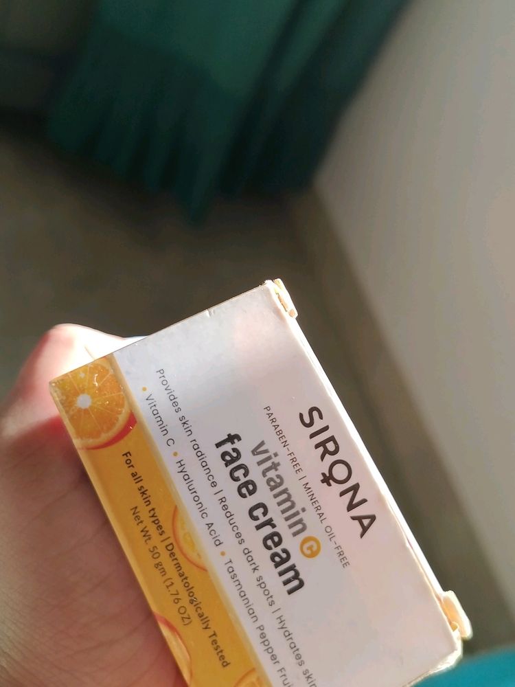 Sirona Vitamin C Face Cream