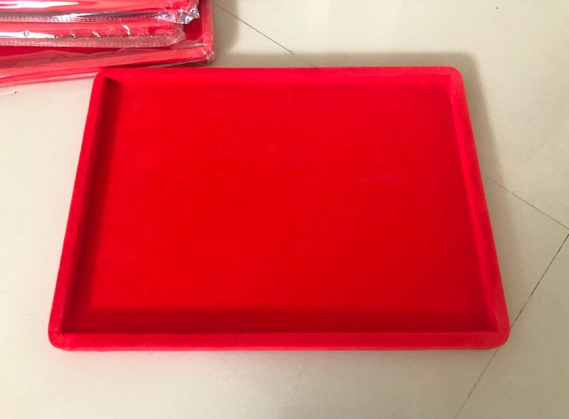 PRICE DROP Velvet Jewellery Tray