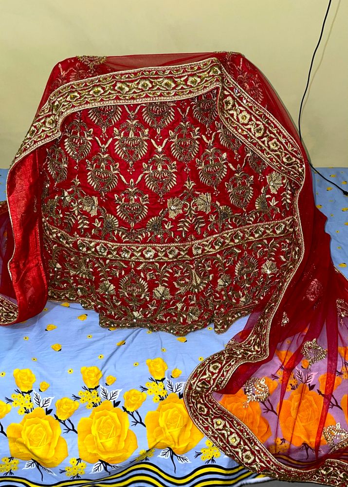 Unstitched Bridal Lehenga