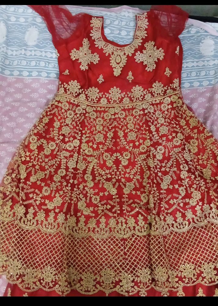 Beautiful Red Lehenga For Girls And Brides