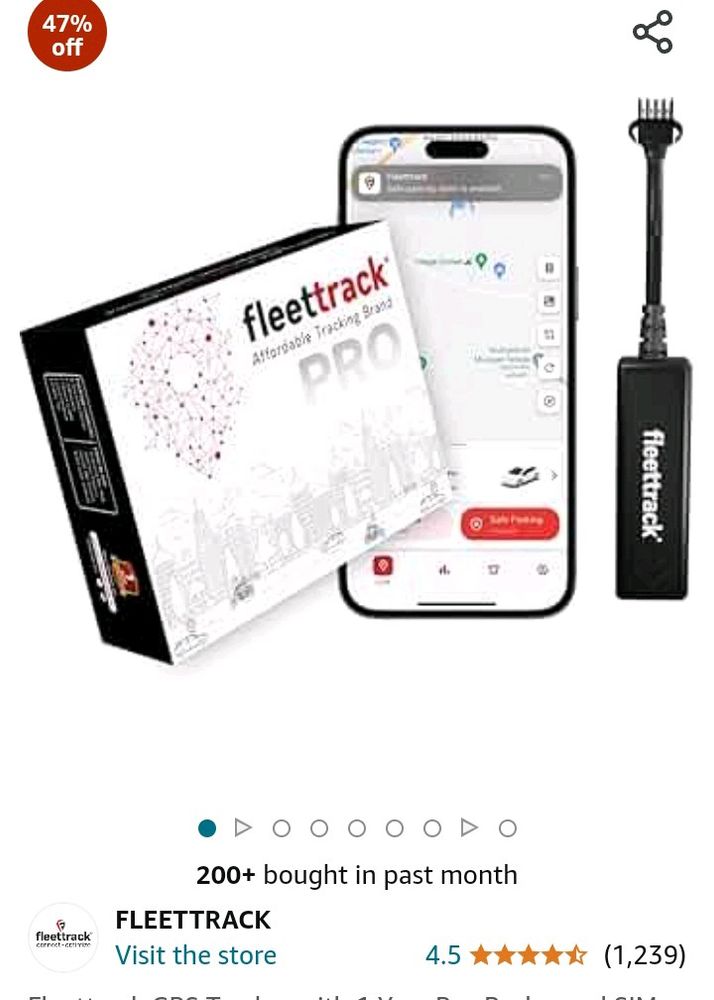 Fleettrack GPS Tracker with 15+ Premium Features