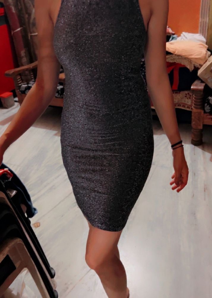 Silver Bodycone Dress