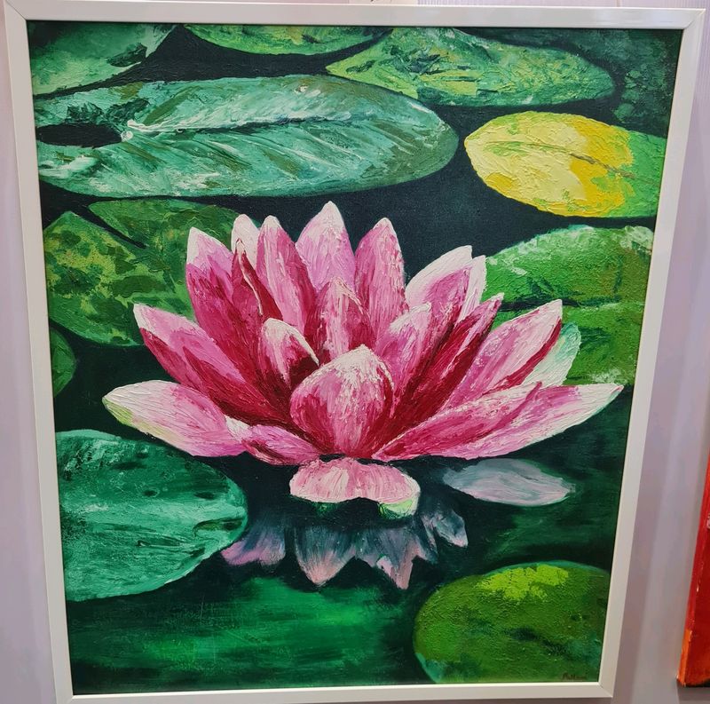 Lotus Flower Painting