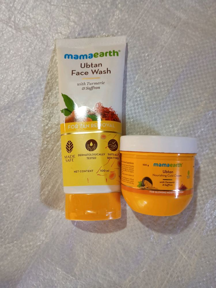 Ubtan Face Wash And Cream