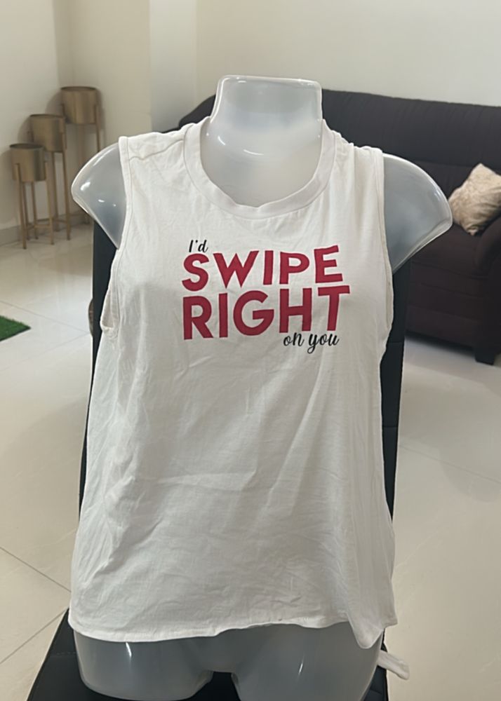 Tinder Right Swipe Tank Top