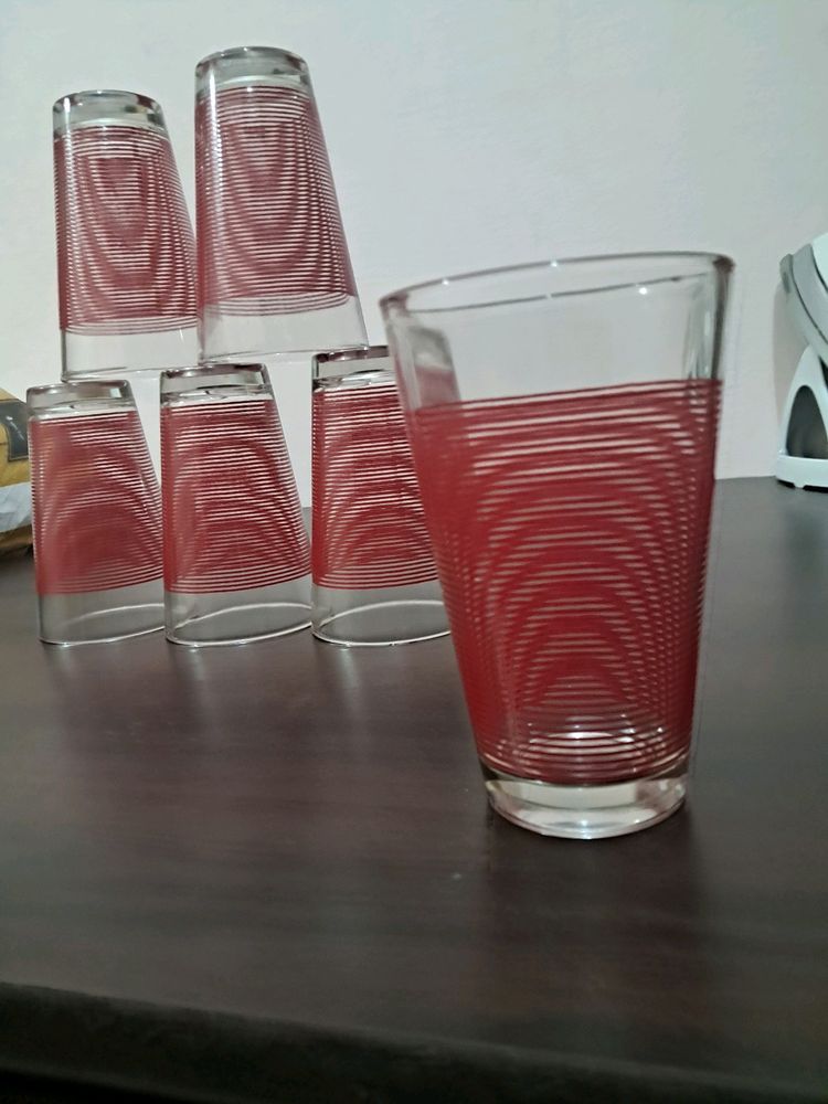 Beautiful Glasses Pack Of 6