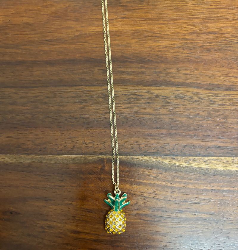 H&M Pineapple Embedded Chain