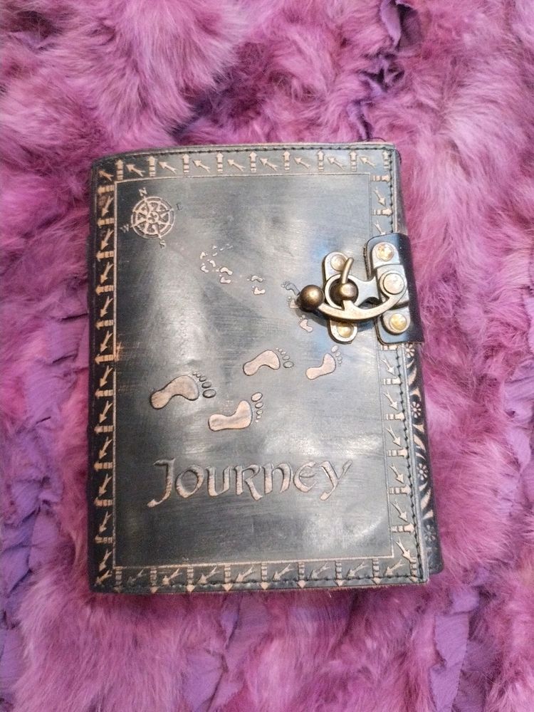 Vintage Leather Journey Diary