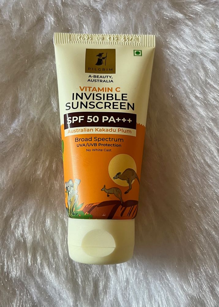 Pilgrim Vitamin C Invisible Sunscreen SPF 50 PA+++