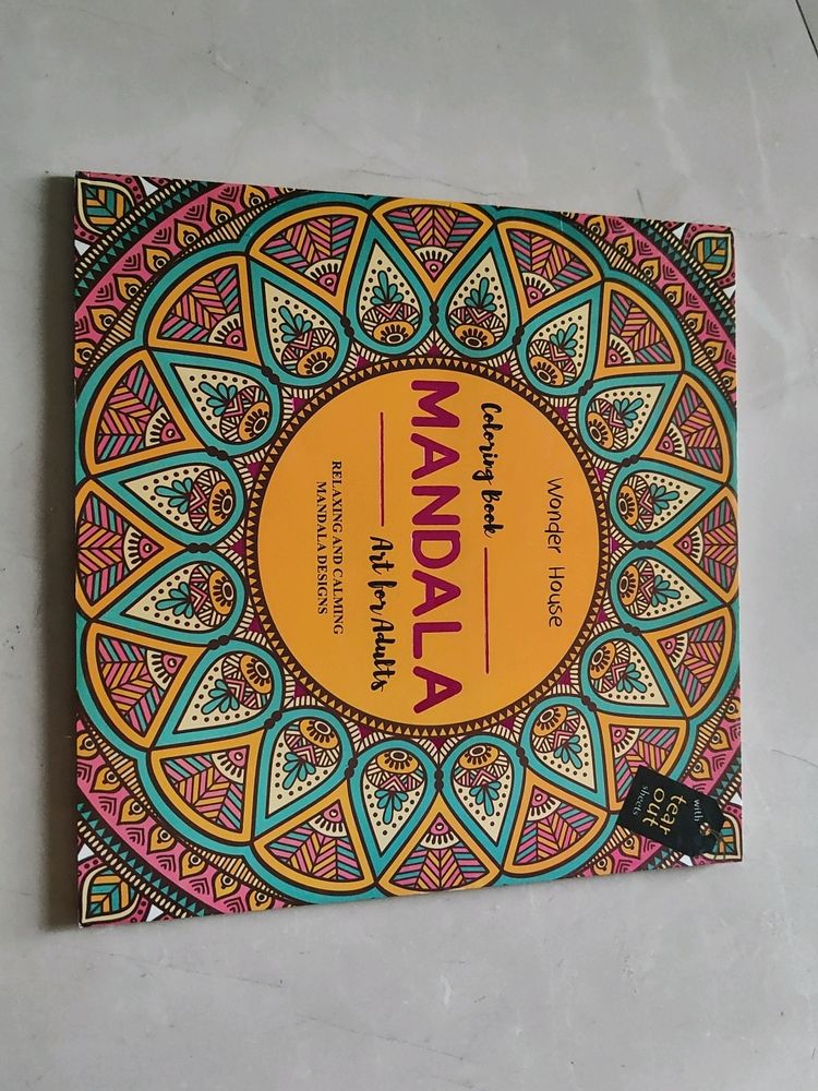 Coloring Book Mandala Art For Adults