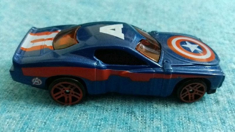 Captain America,Spiderman And Black Widow ModelCar