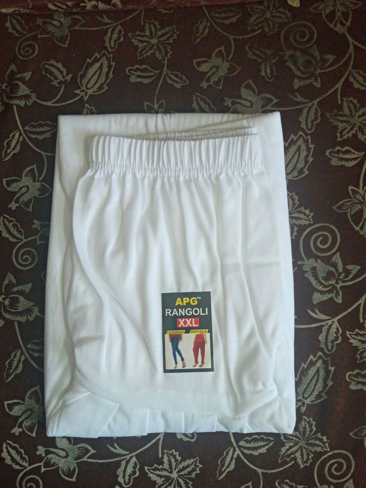 White Pattiyala Pant