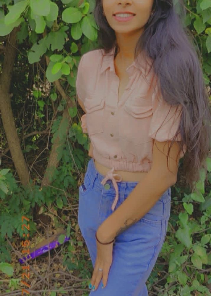 Orange Crop Top