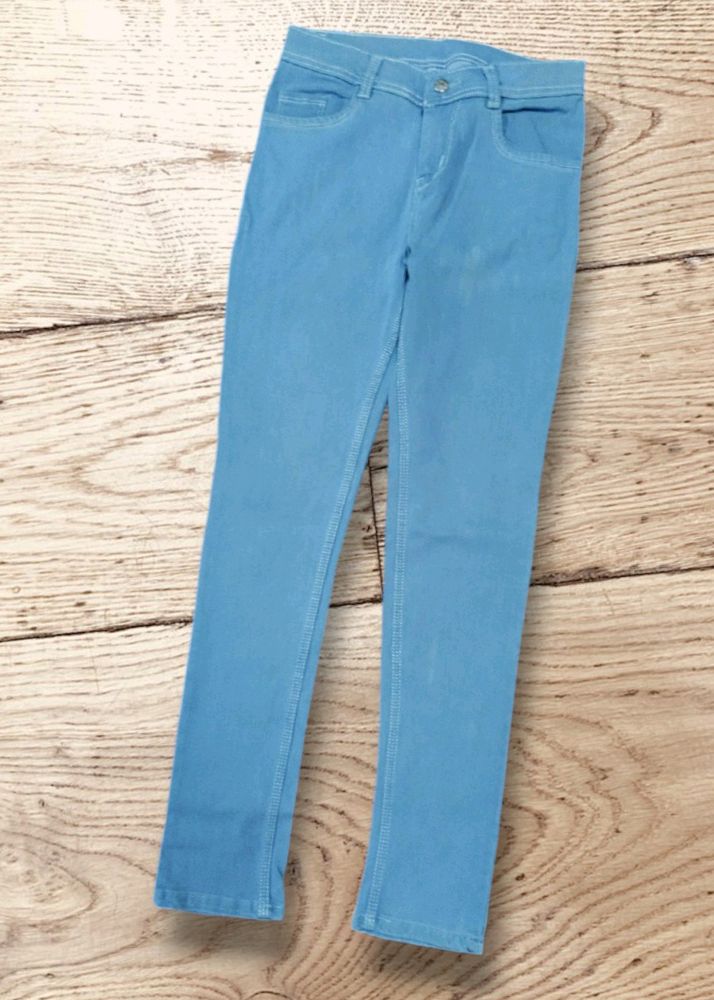 W-34 Size-28 Slim Fit Women Denim Jeans