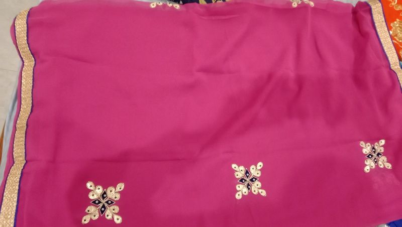 Work Saree