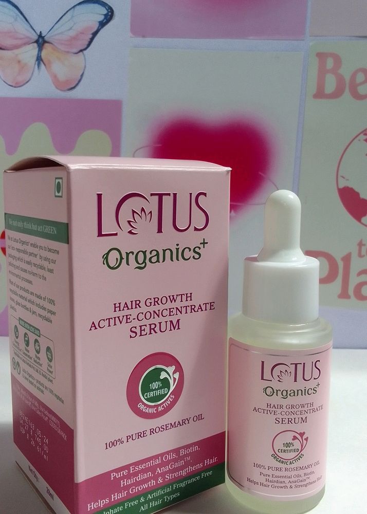 Lotus Organics Hair Growth Serum