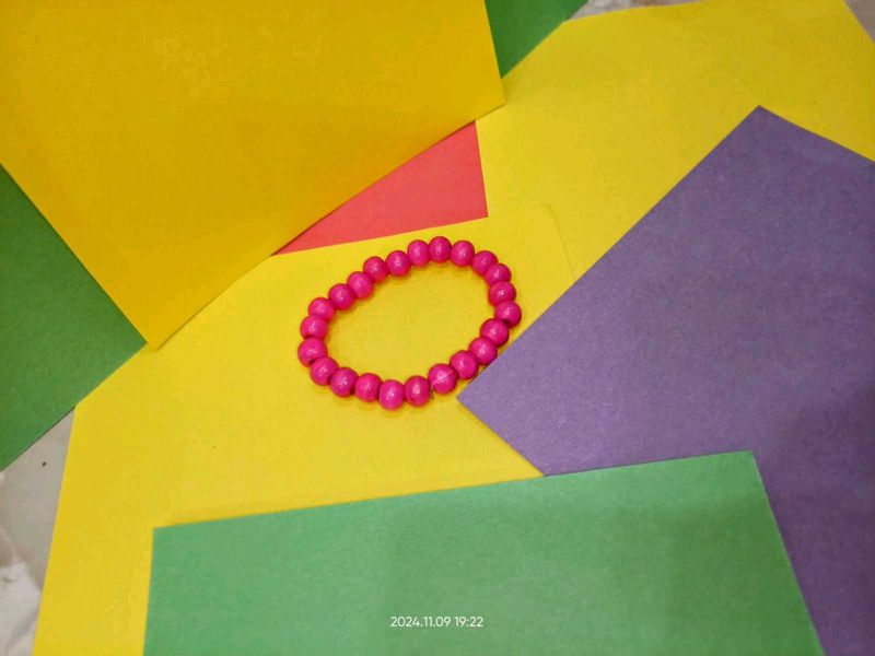 Montclair & Co Pink Beaded Bracelet