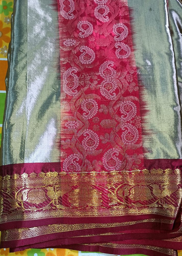 Saree Kanjivaram Rarely Used