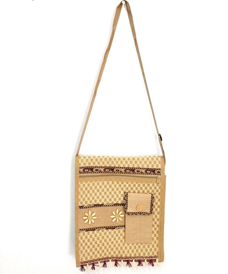 Celeb Inspired Jute Sling Bag