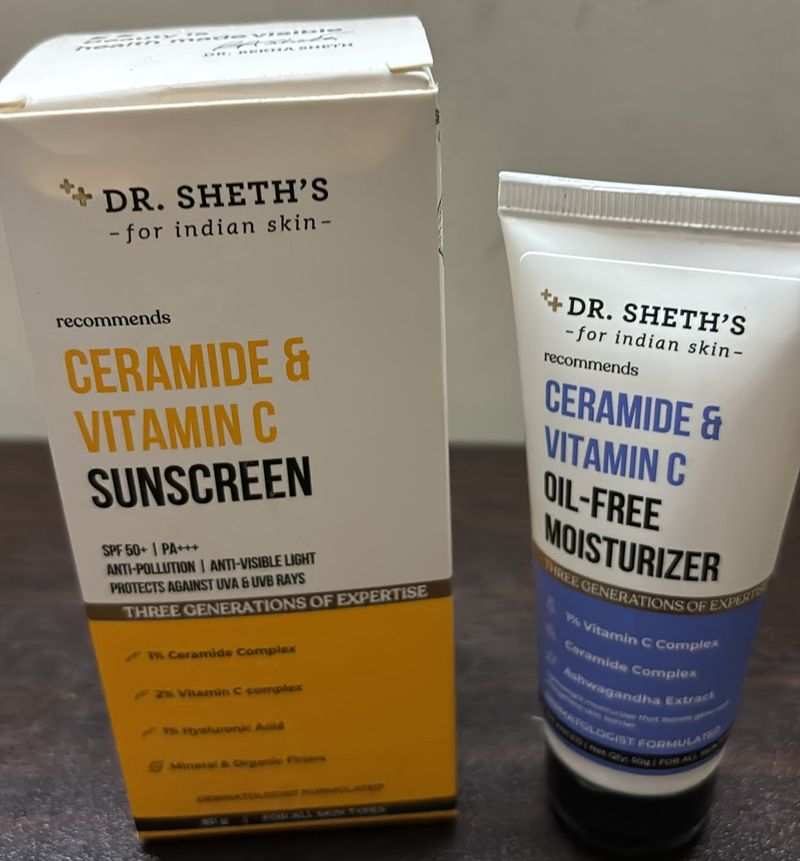 Combo Dr.Sheth’s 80g + 50g + Free Product !!