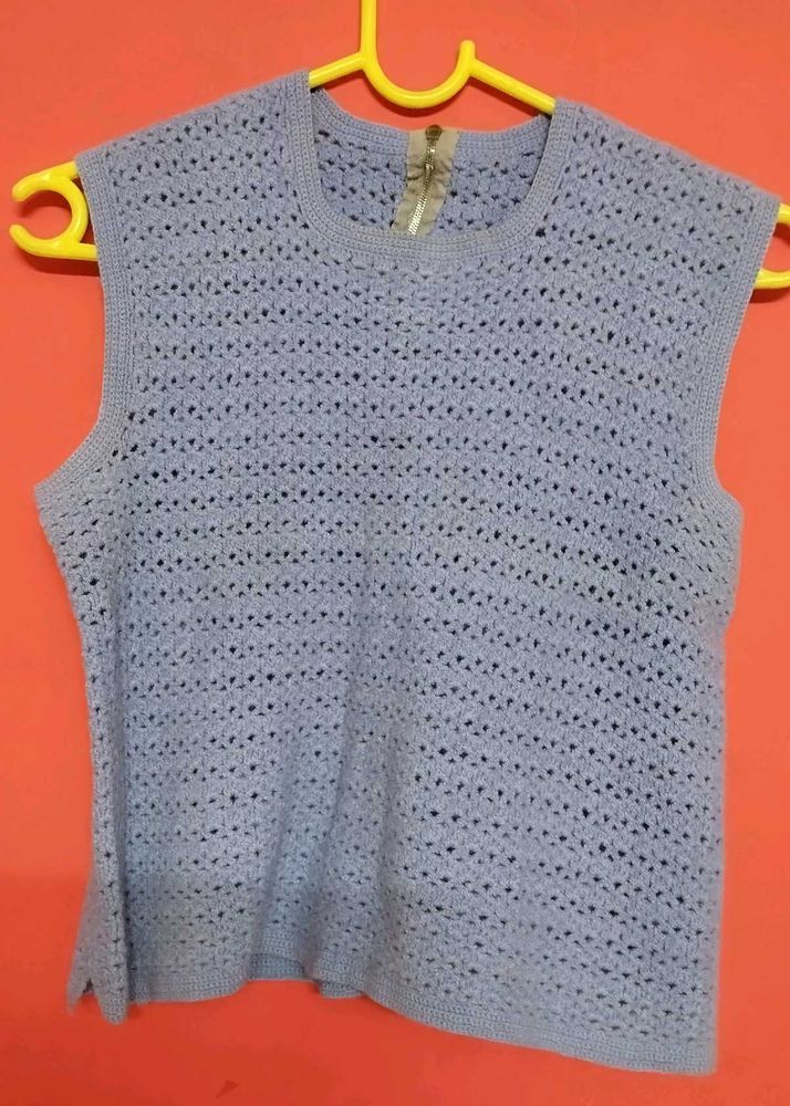 Lavender Woolen Top