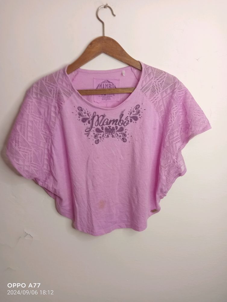 Magenta Casual Top (Girl' s)