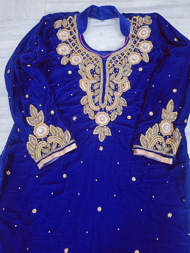 Navy Blue Kurti