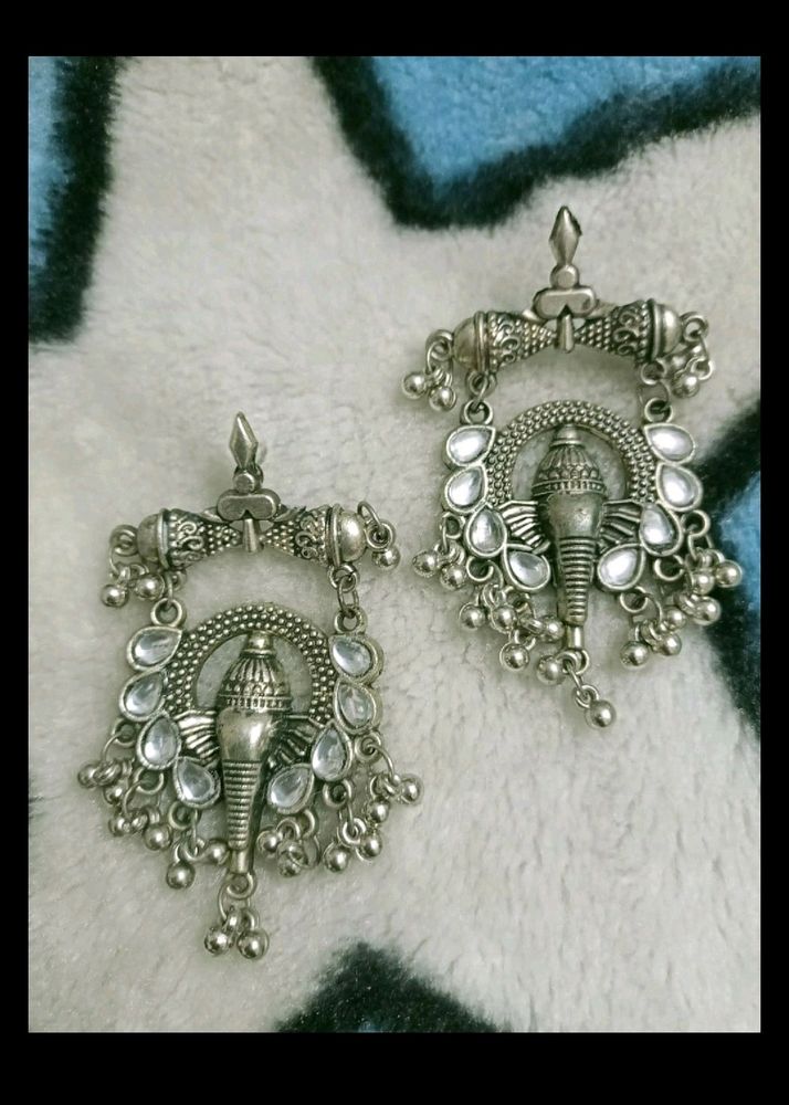 Ganesh Ji Style Earring