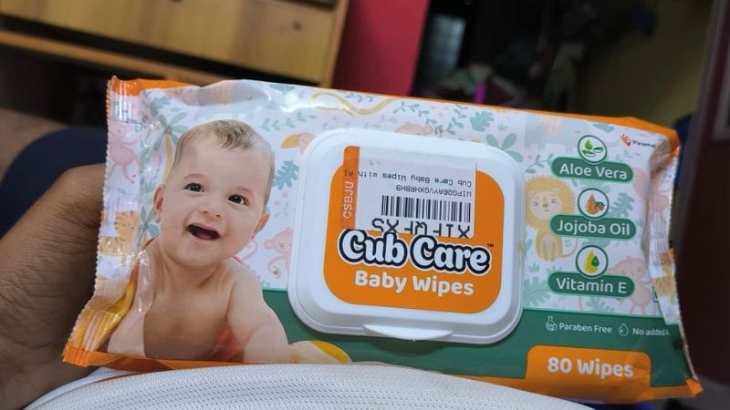 Cub Care Baby Wipes 80 Wipe