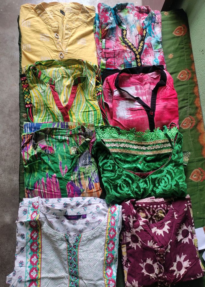 Used Kurti 8pc 700₹ Only