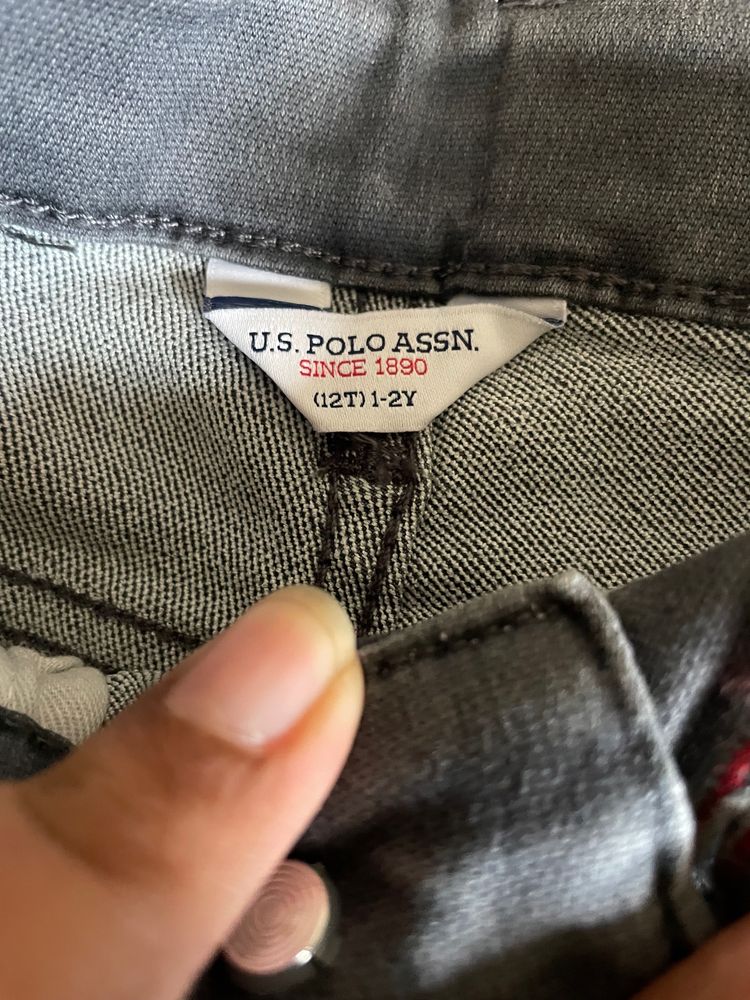 US POLO JEANS FOR BOYS 1-2 Years