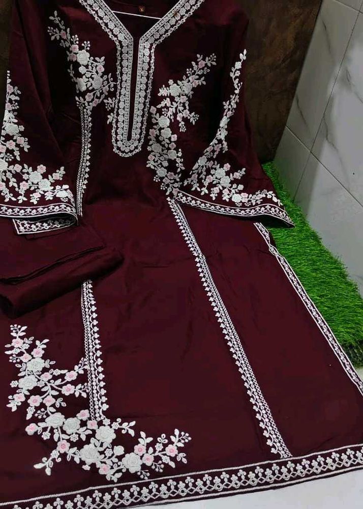 Kurta Pant With Dupatta Set