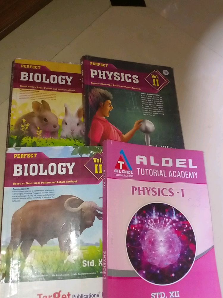 Biology And Physics Digests Of 12th Standard