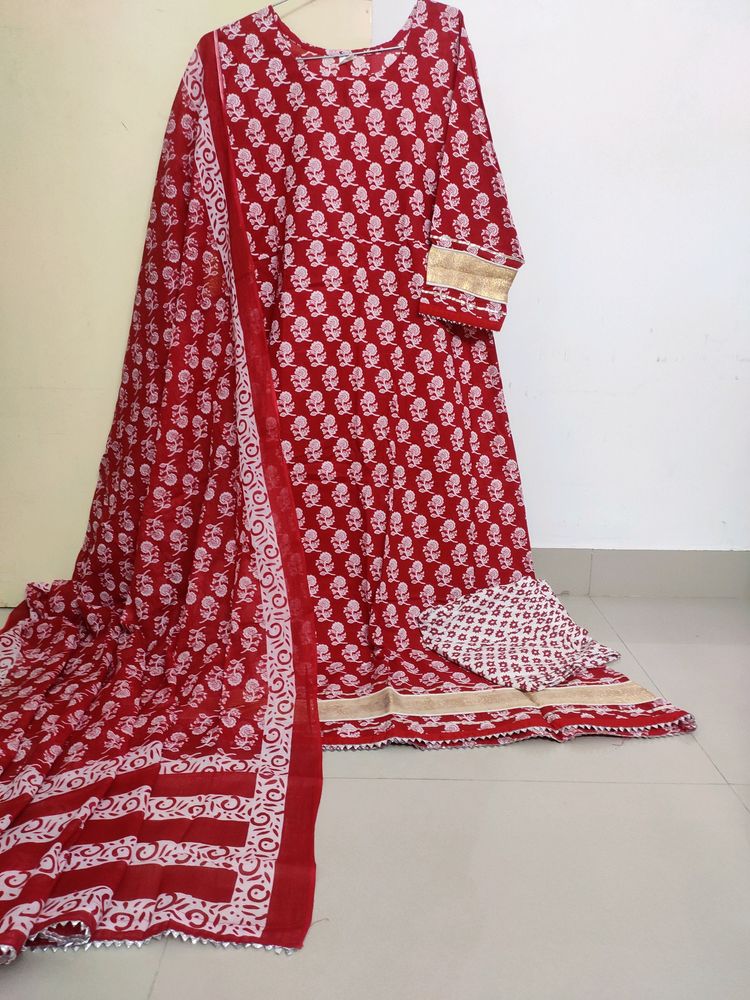 Cotton Kurta Set