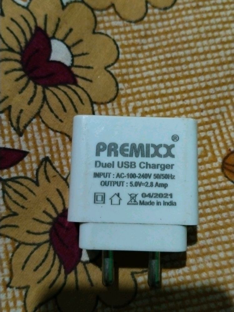 PREMIXX Duel USB Cable