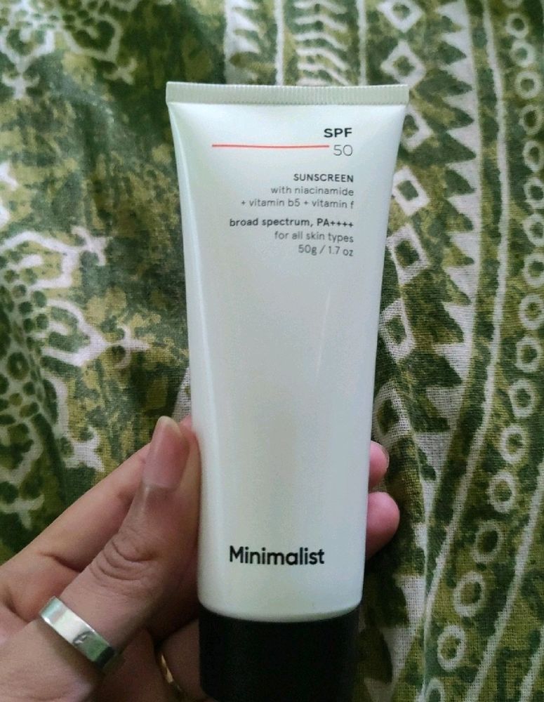 Minimalist Sunscreen