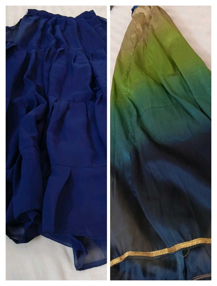 Blue Skirt Comboo 💙(Buy In Cash Only)