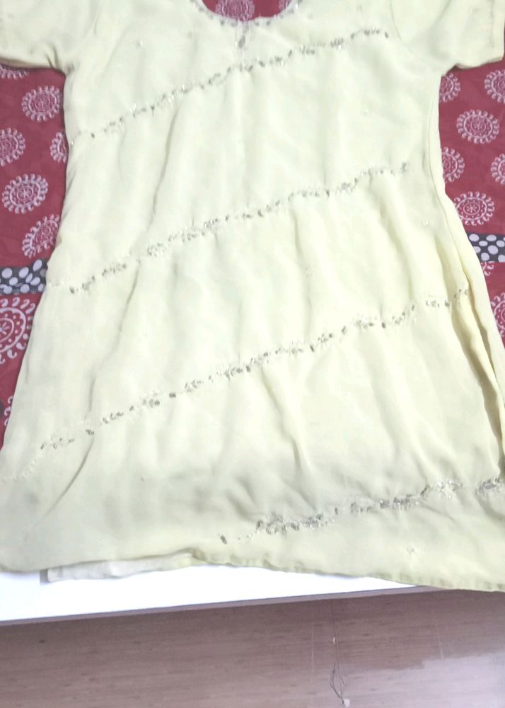 Yellow Kurti