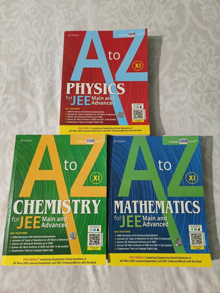 Class 11th Physics Chemistry Mathematics Book