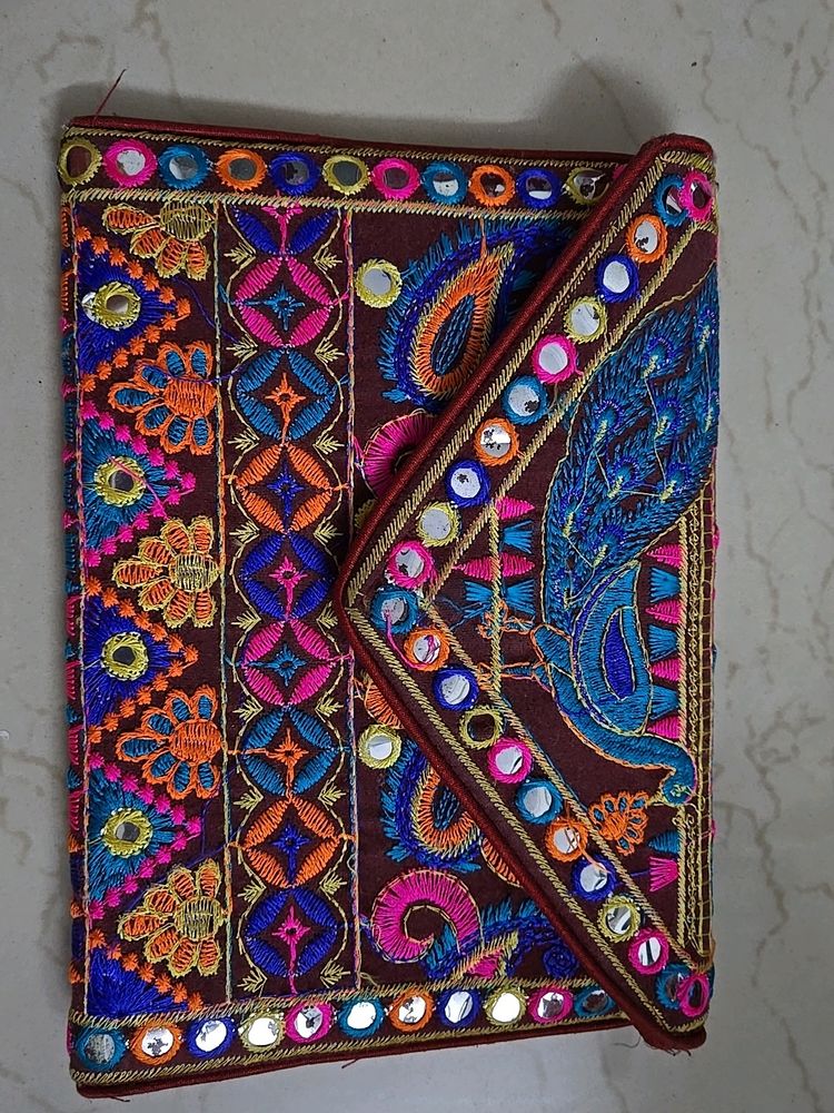 Beautiful Hand Clutch (Embroidery edition)