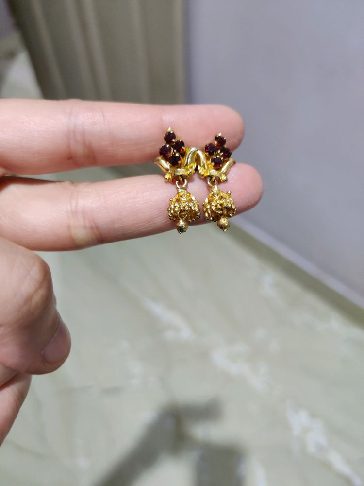 Artificial Gold Plated Earrings