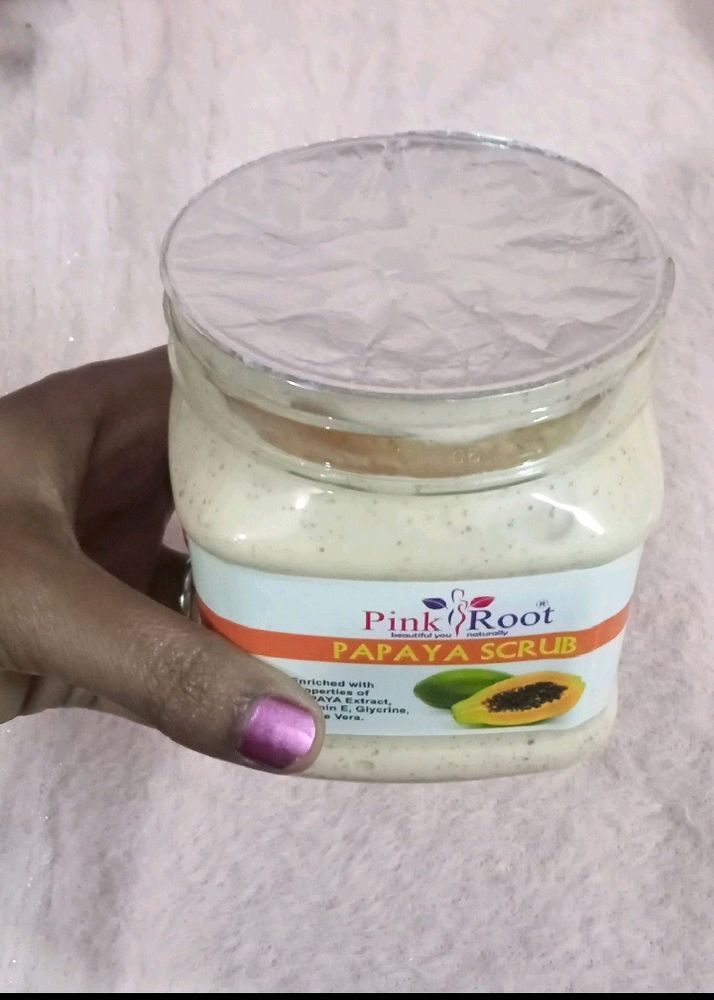 Sealed Papaya Scrub