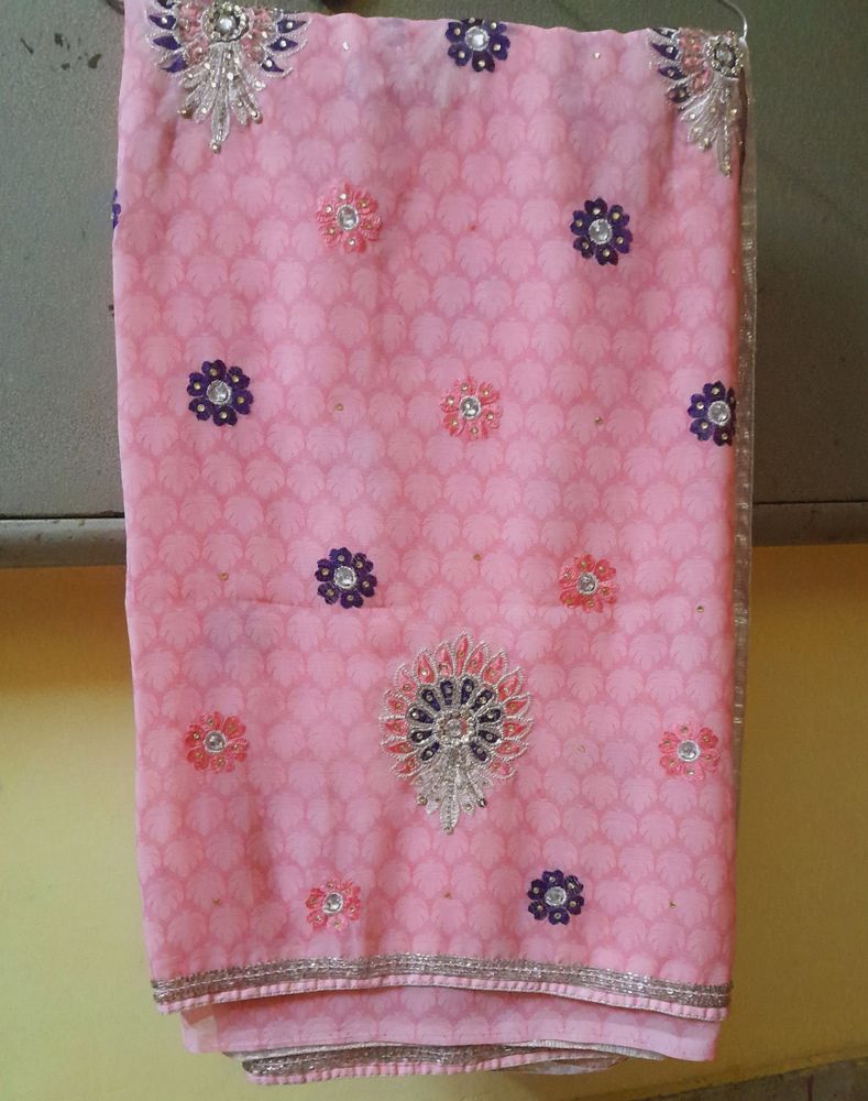 Light Pink Saree