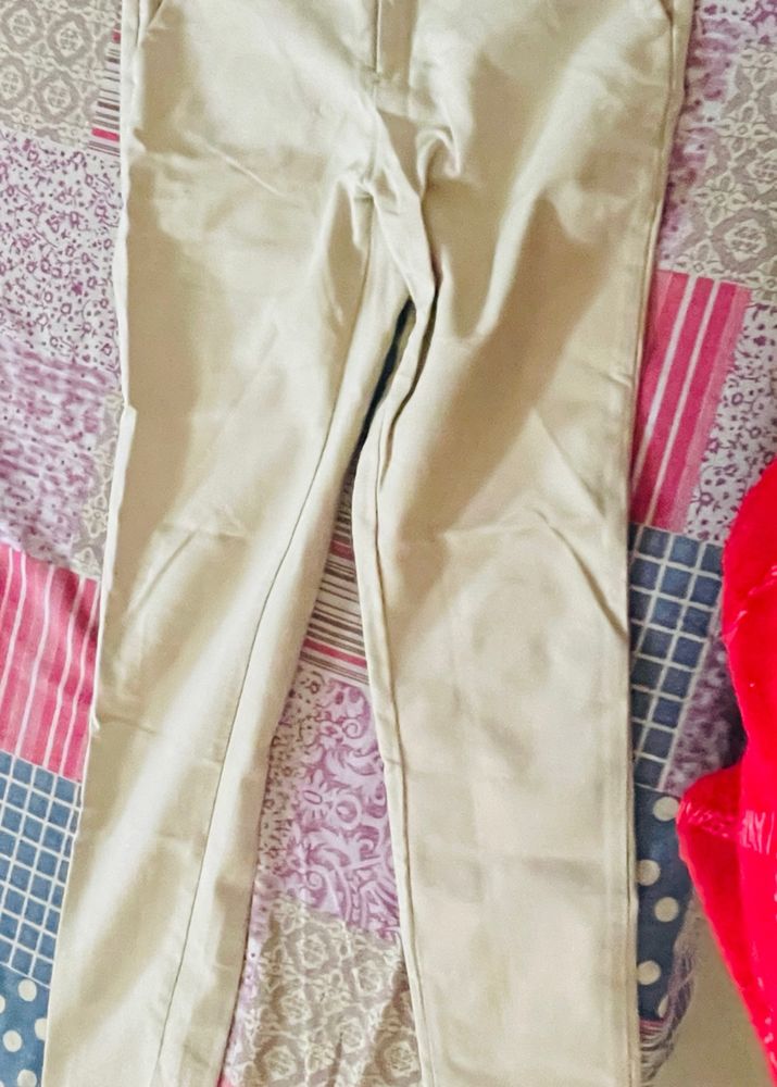 Beige Trouser