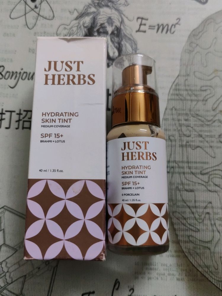 Just Herbs Hydrating Skin Tint Medium Coverage