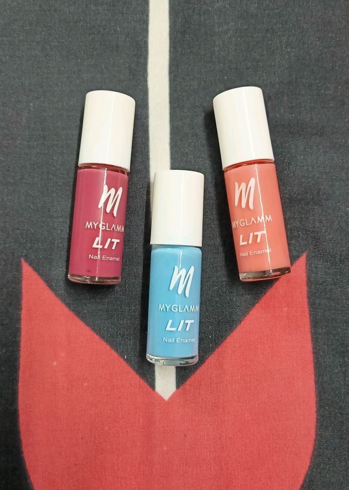 Myglamm LIT Nailpolish Combo