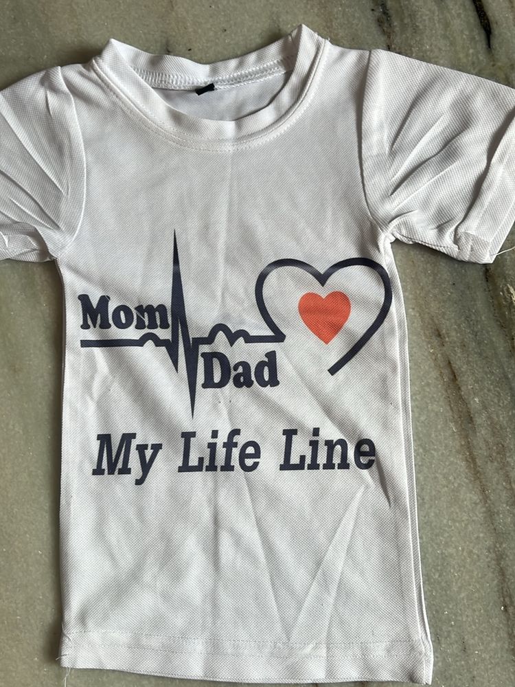 Mom Dad T Shirt For Baby😍😍😍