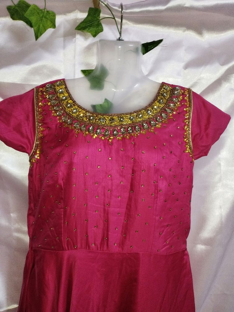 Pink Ethnic Gown